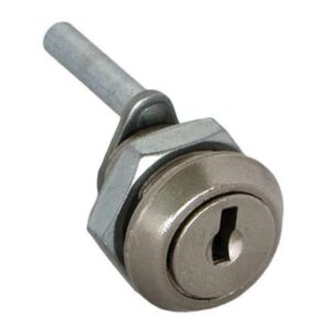 Plate-cylinder lock with actuator