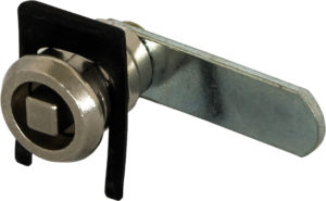 Tool operated camlock square 7 with horseshoe clip