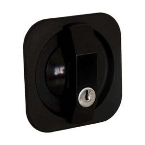 Maniglia base quadra nera