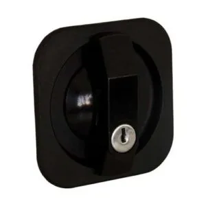 Maniglia base quadra nera
