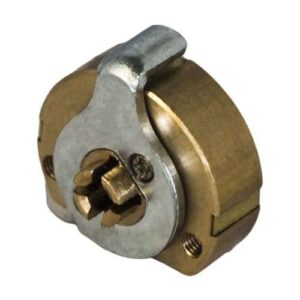 Spare barrel for cross key locks