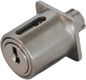 Push lock square housing