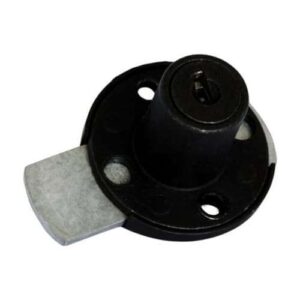 Serratura per anta o cassetto nera