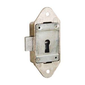 Espagnolette lock, lever lock key, antique furniture
