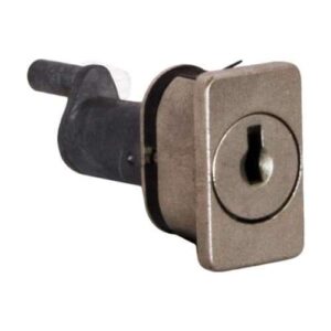 Oval lock for pedestals and/or filing cabinets