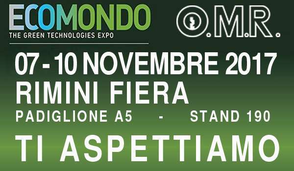 Ecomondo 2017 - Rimini trade fair ECOMONDO 2017, 07 - 10 OCTOBER 2017