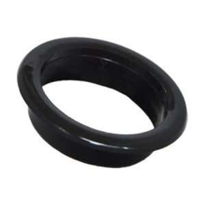Boccola di rifinitura in plastica nera diametro 22mm - SVAR00157
