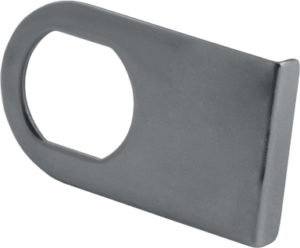 Verchromte Platte für Einzeltür - MPIA04850