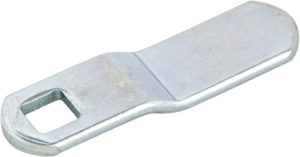 Cranked cam square 7 mm in zinc plated steel for camlocks - SLEP03893