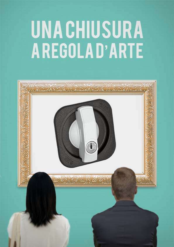 La poignée à base carrée - une fermeture à règle d&apos;art