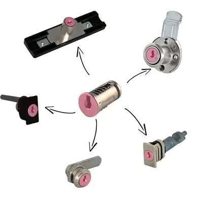 Serrature con rotore estraibile