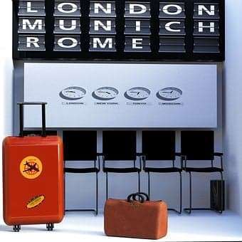 Suitcase lockers with electronic lock