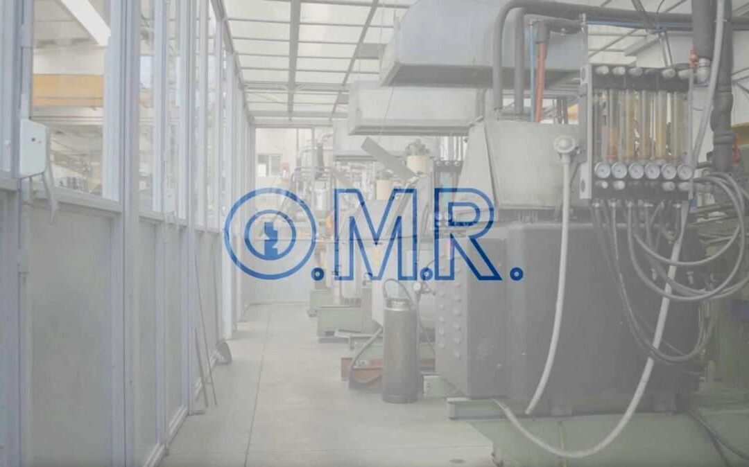 Reparto di lavorazione zama OMR: dal materiale grezzo al pezzo rifinito.