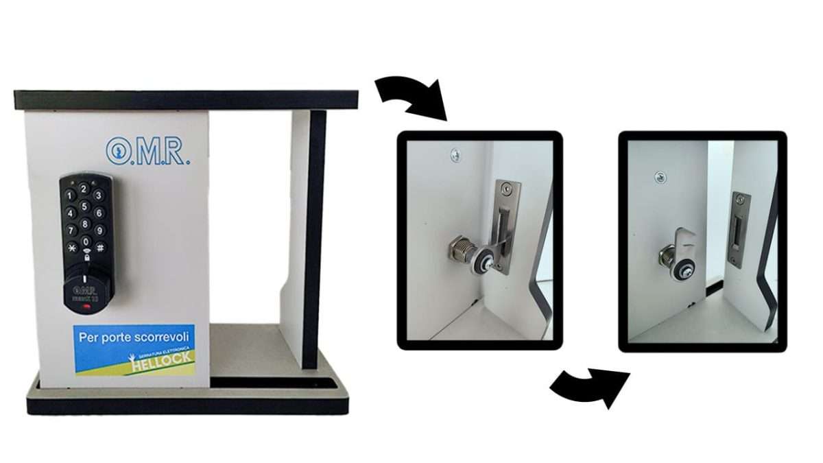 Serratura-elettronica-smart-Hellock-con-leva-a-gancio-per-porte-e-ante-scorrevoli