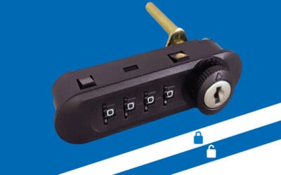 Serratura lineare a combinazione numerica con chiave di sicurezza: semplicità e controllo in un unico dispositivo