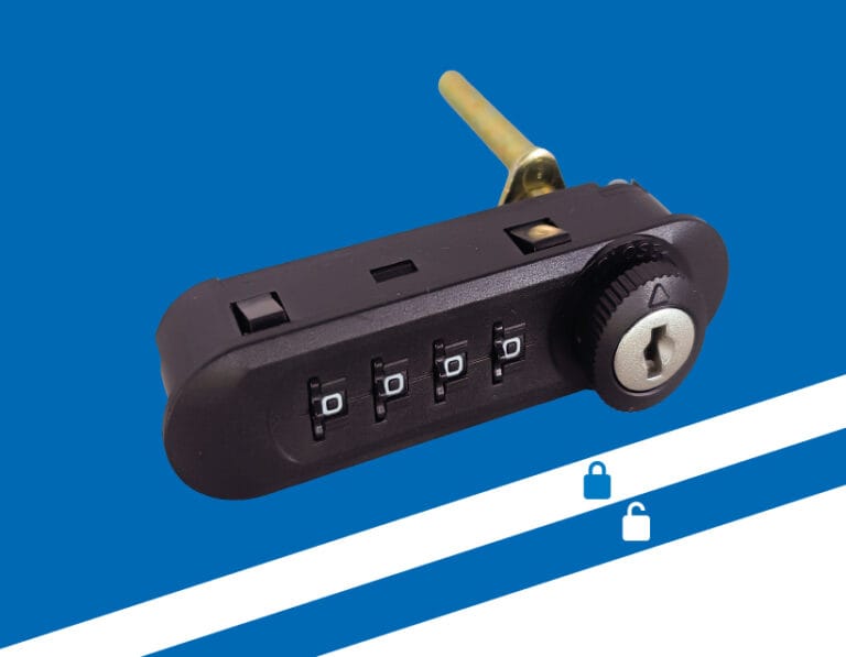 Serratura a combinazione meccanica per cassettiere